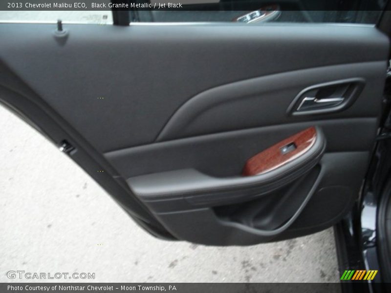 Black Granite Metallic / Jet Black 2013 Chevrolet Malibu ECO