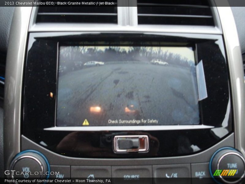 Black Granite Metallic / Jet Black 2013 Chevrolet Malibu ECO