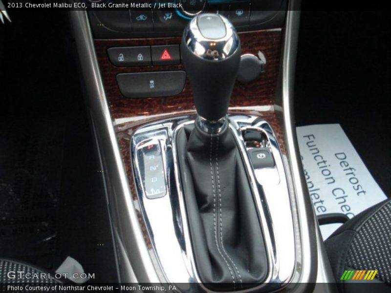 Black Granite Metallic / Jet Black 2013 Chevrolet Malibu ECO