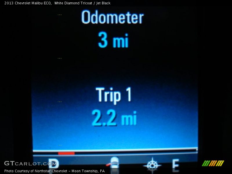 White Diamond Tricoat / Jet Black 2013 Chevrolet Malibu ECO