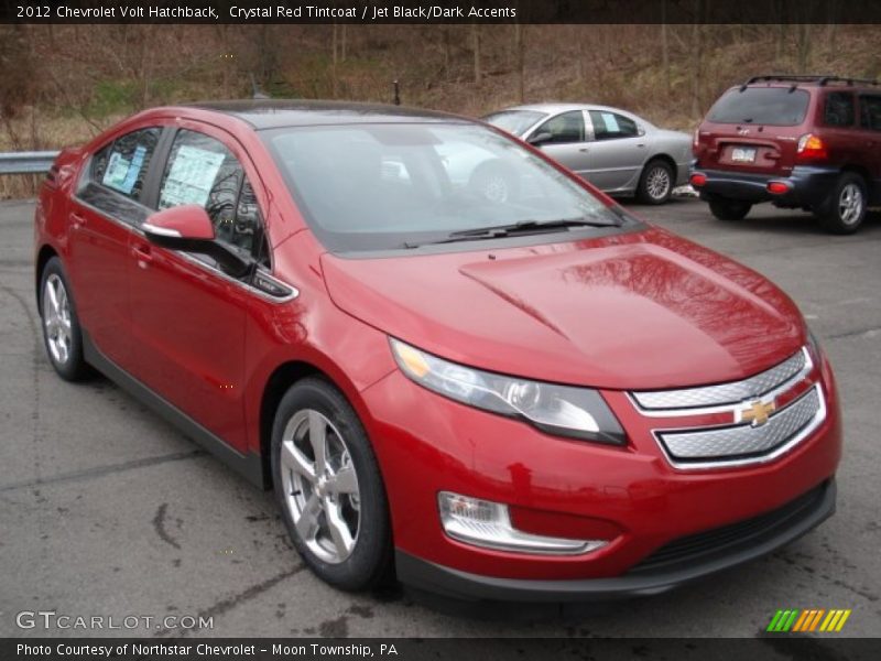 Crystal Red Tintcoat / Jet Black/Dark Accents 2012 Chevrolet Volt Hatchback