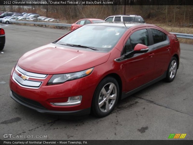 Crystal Red Tintcoat / Jet Black/Dark Accents 2012 Chevrolet Volt Hatchback