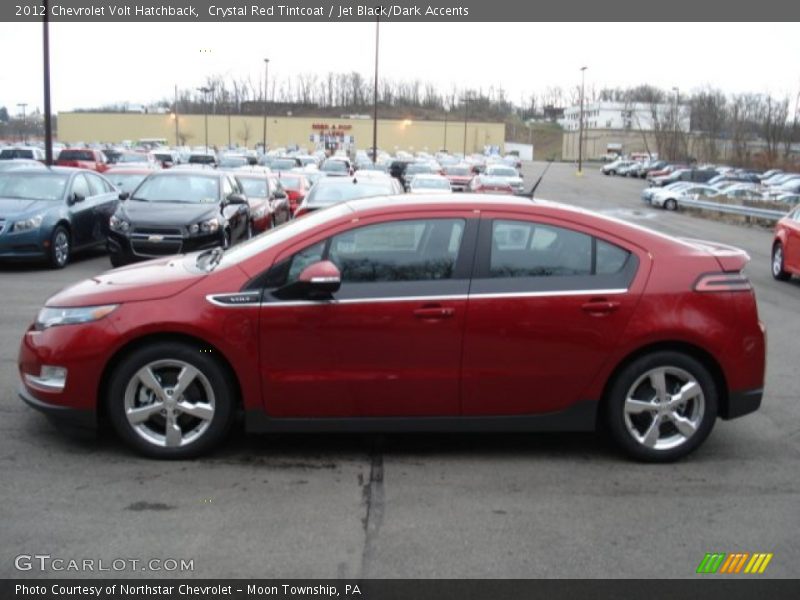 Crystal Red Tintcoat / Jet Black/Dark Accents 2012 Chevrolet Volt Hatchback