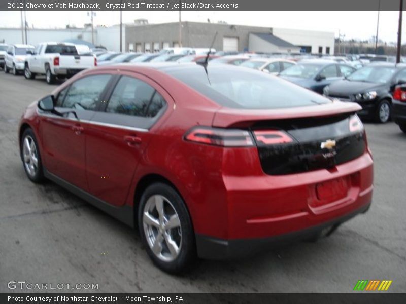 Crystal Red Tintcoat / Jet Black/Dark Accents 2012 Chevrolet Volt Hatchback