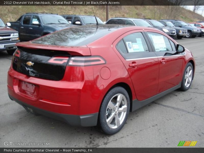 Crystal Red Tintcoat / Jet Black/Dark Accents 2012 Chevrolet Volt Hatchback