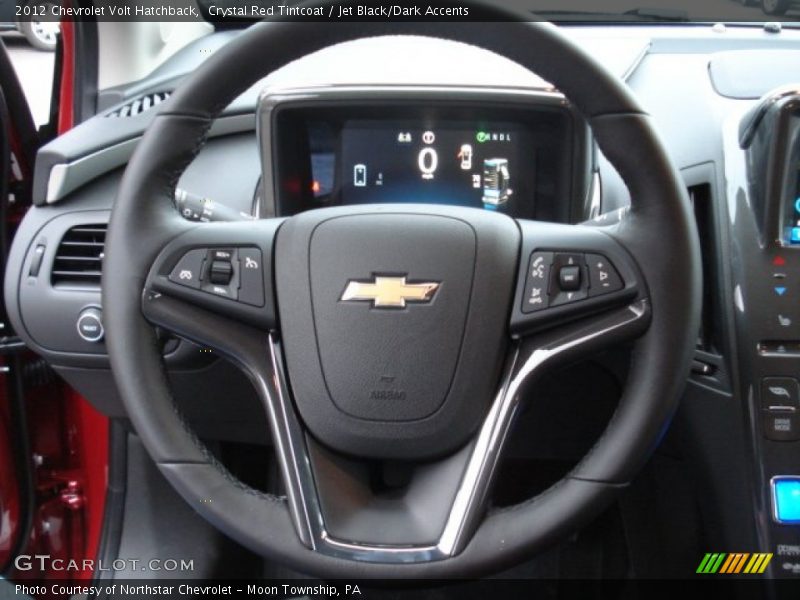Crystal Red Tintcoat / Jet Black/Dark Accents 2012 Chevrolet Volt Hatchback