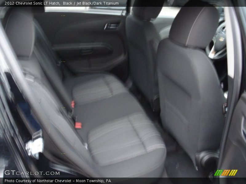 Black / Jet Black/Dark Titanium 2012 Chevrolet Sonic LT Hatch