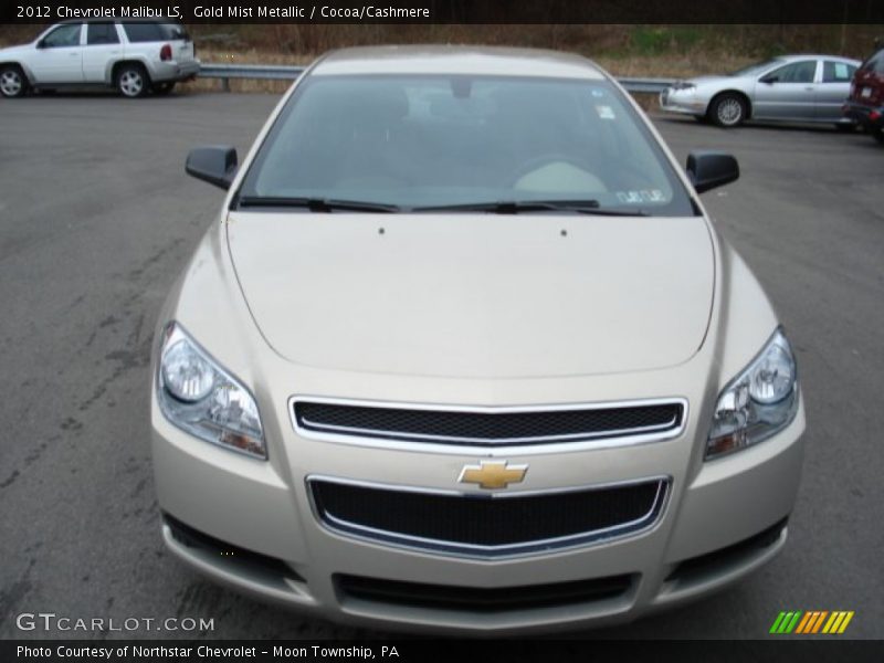 Gold Mist Metallic / Cocoa/Cashmere 2012 Chevrolet Malibu LS