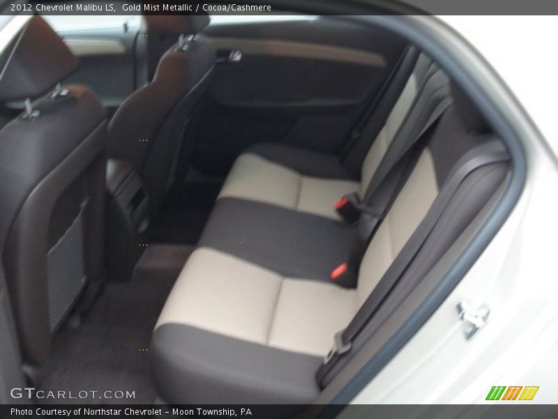 Gold Mist Metallic / Cocoa/Cashmere 2012 Chevrolet Malibu LS
