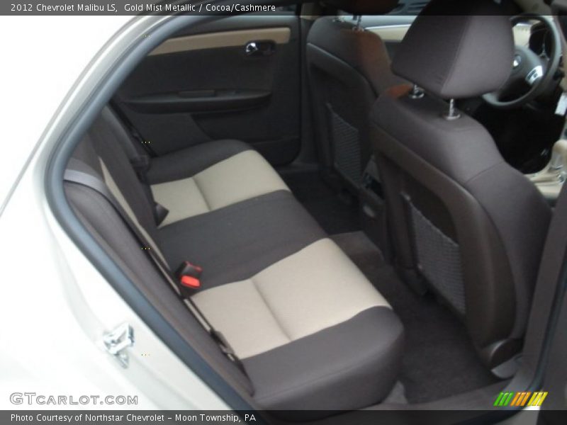 Gold Mist Metallic / Cocoa/Cashmere 2012 Chevrolet Malibu LS