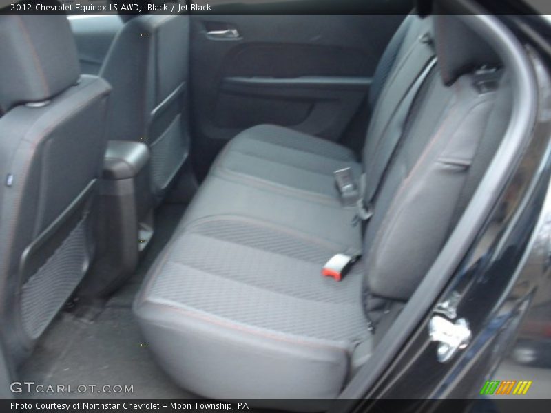 Black / Jet Black 2012 Chevrolet Equinox LS AWD