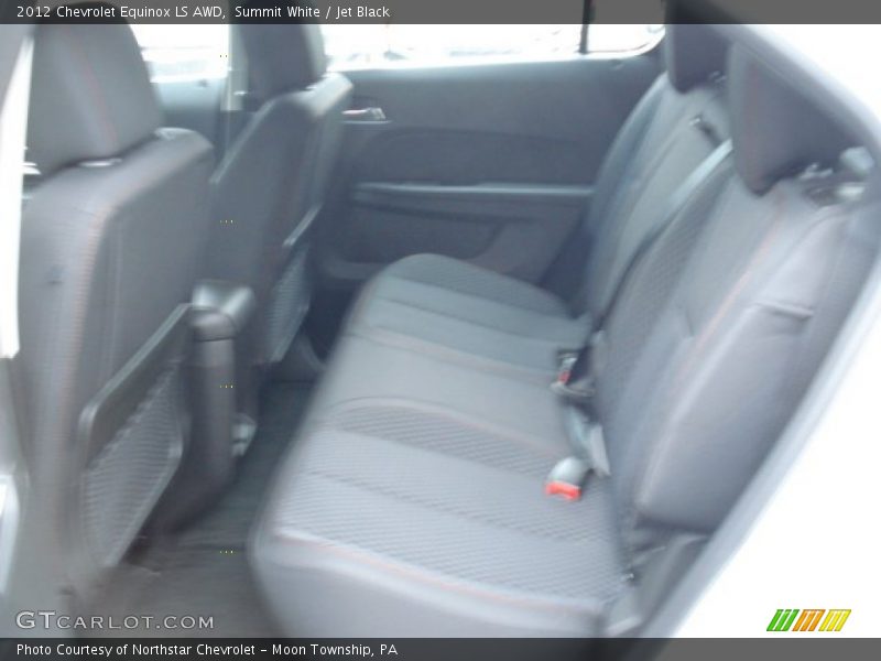 Summit White / Jet Black 2012 Chevrolet Equinox LS AWD