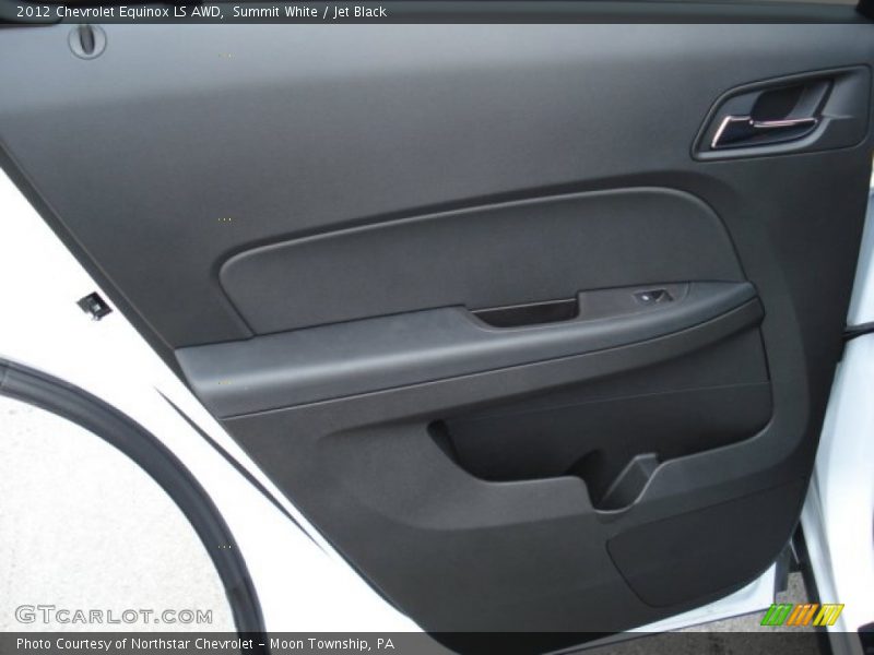 Summit White / Jet Black 2012 Chevrolet Equinox LS AWD