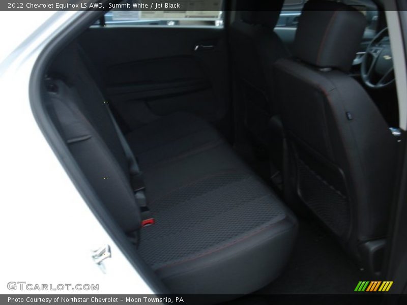 Summit White / Jet Black 2012 Chevrolet Equinox LS AWD