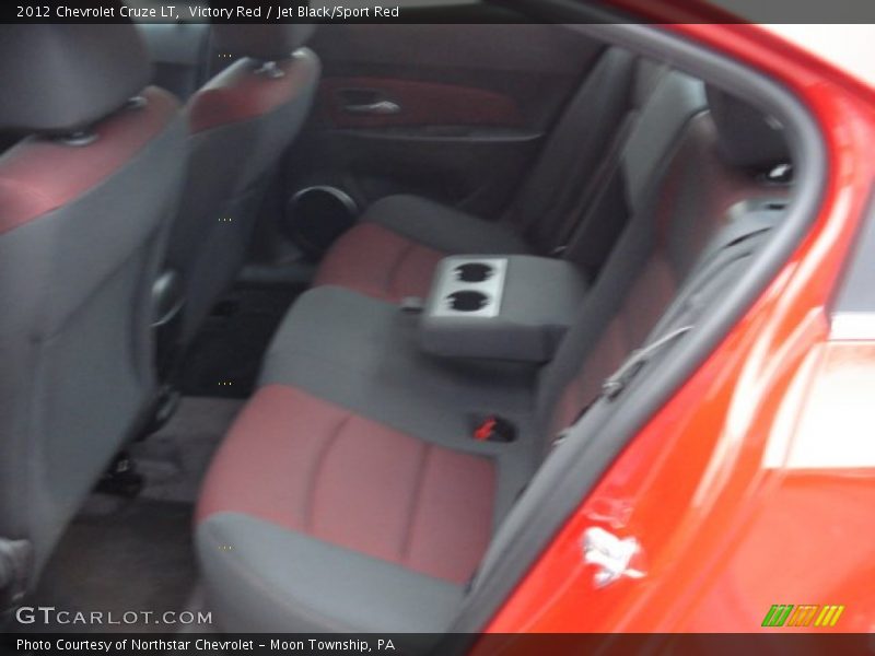 Victory Red / Jet Black/Sport Red 2012 Chevrolet Cruze LT