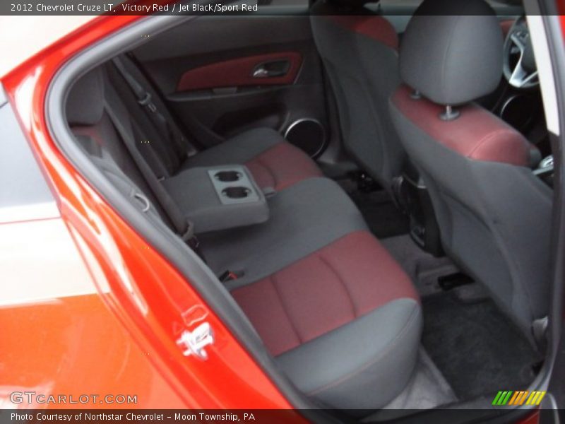 Victory Red / Jet Black/Sport Red 2012 Chevrolet Cruze LT