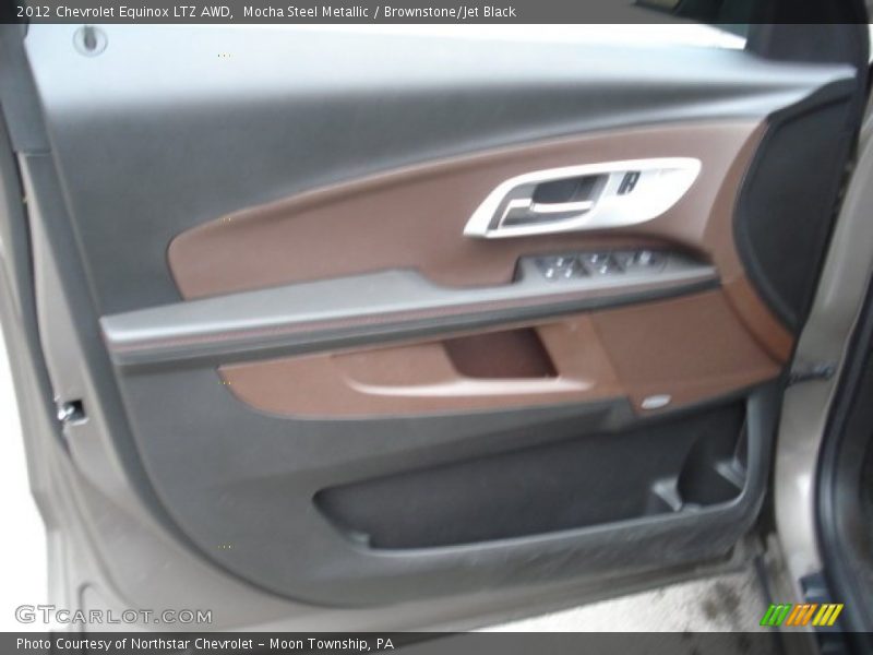 Mocha Steel Metallic / Brownstone/Jet Black 2012 Chevrolet Equinox LTZ AWD