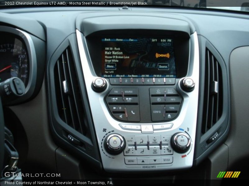 Mocha Steel Metallic / Brownstone/Jet Black 2012 Chevrolet Equinox LTZ AWD