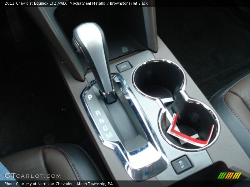 Mocha Steel Metallic / Brownstone/Jet Black 2012 Chevrolet Equinox LTZ AWD
