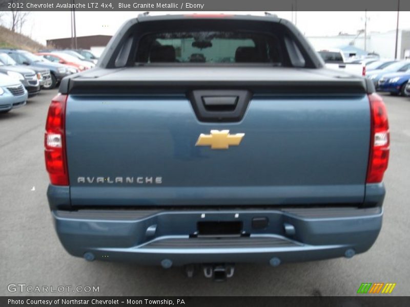 Blue Granite Metallic / Ebony 2012 Chevrolet Avalanche LTZ 4x4