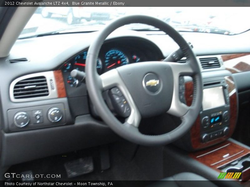 Blue Granite Metallic / Ebony 2012 Chevrolet Avalanche LTZ 4x4