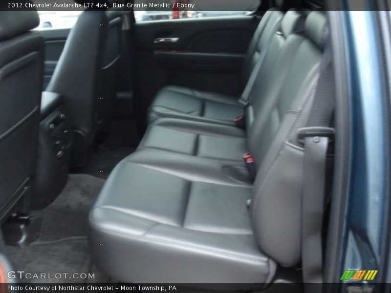 Blue Granite Metallic / Ebony 2012 Chevrolet Avalanche LTZ 4x4
