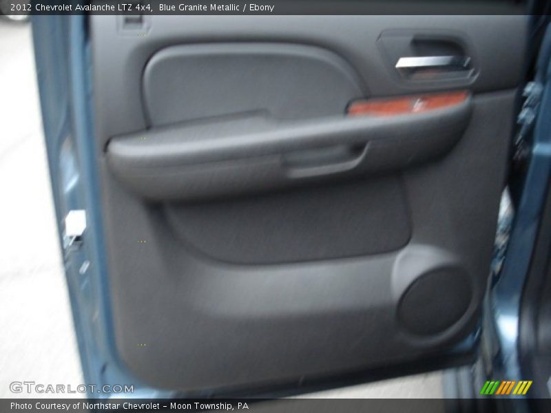 Blue Granite Metallic / Ebony 2012 Chevrolet Avalanche LTZ 4x4