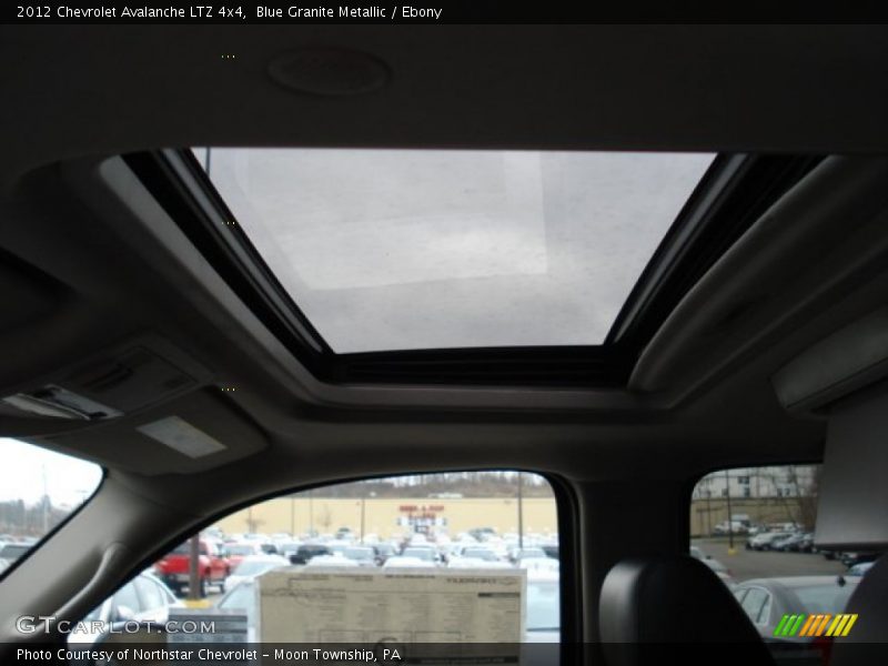 Blue Granite Metallic / Ebony 2012 Chevrolet Avalanche LTZ 4x4