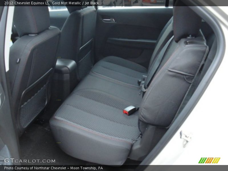 Gold Mist Metallic / Jet Black 2012 Chevrolet Equinox LS
