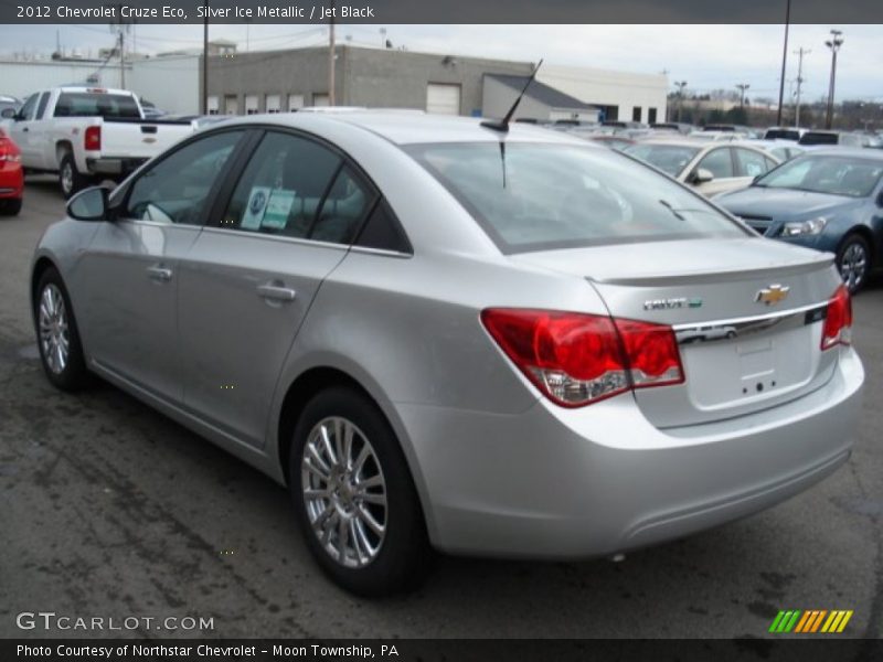 Silver Ice Metallic / Jet Black 2012 Chevrolet Cruze Eco