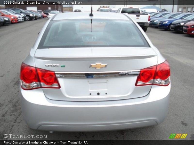 Silver Ice Metallic / Jet Black 2012 Chevrolet Cruze Eco