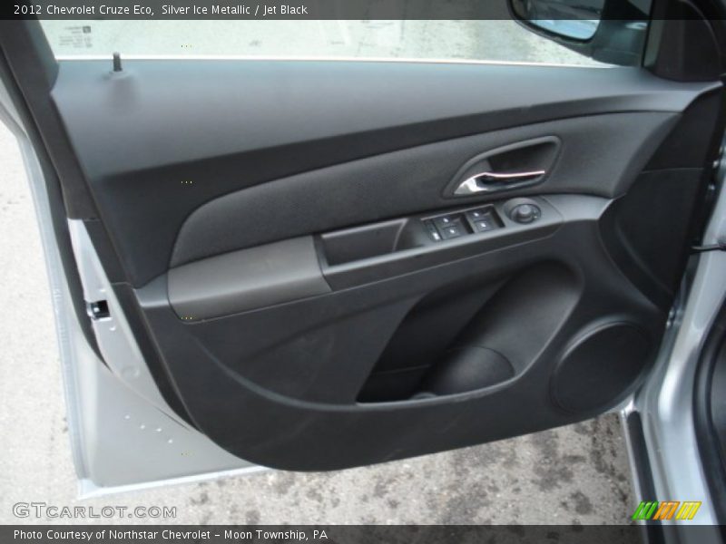 Silver Ice Metallic / Jet Black 2012 Chevrolet Cruze Eco