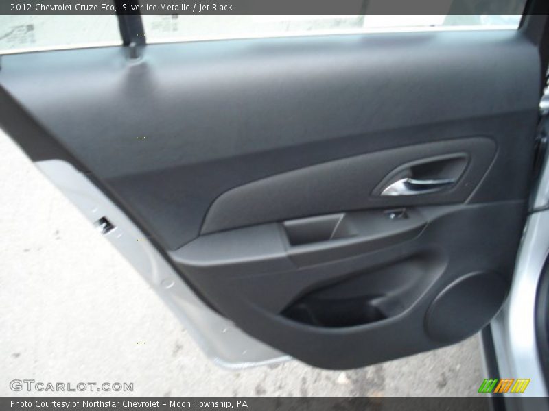 Silver Ice Metallic / Jet Black 2012 Chevrolet Cruze Eco