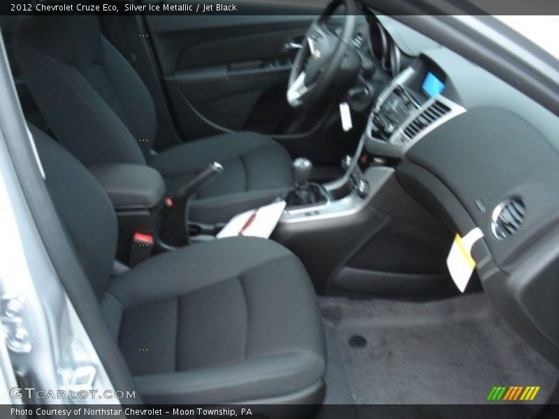 Silver Ice Metallic / Jet Black 2012 Chevrolet Cruze Eco