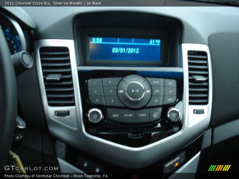 Silver Ice Metallic / Jet Black 2012 Chevrolet Cruze Eco