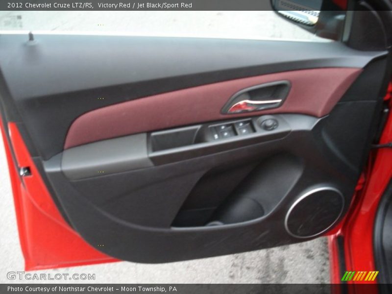 Victory Red / Jet Black/Sport Red 2012 Chevrolet Cruze LTZ/RS