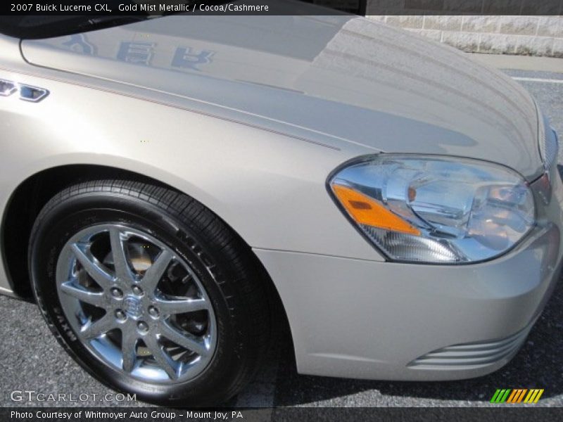 Gold Mist Metallic / Cocoa/Cashmere 2007 Buick Lucerne CXL