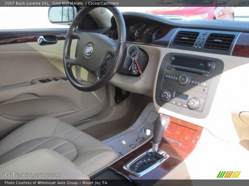 Gold Mist Metallic / Cocoa/Cashmere 2007 Buick Lucerne CXL