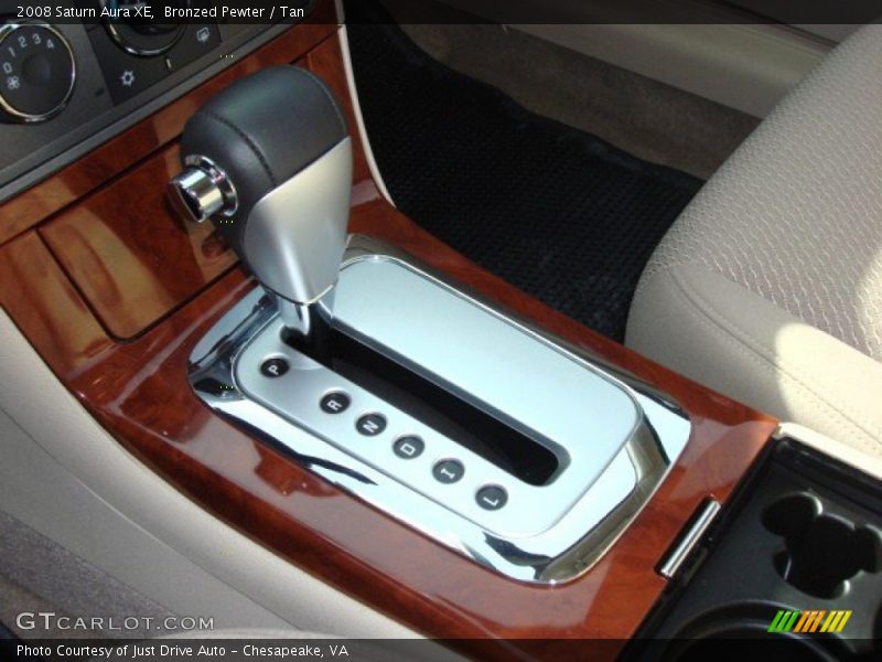 Bronzed Pewter / Tan 2008 Saturn Aura XE