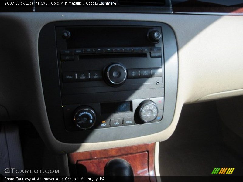 Gold Mist Metallic / Cocoa/Cashmere 2007 Buick Lucerne CXL