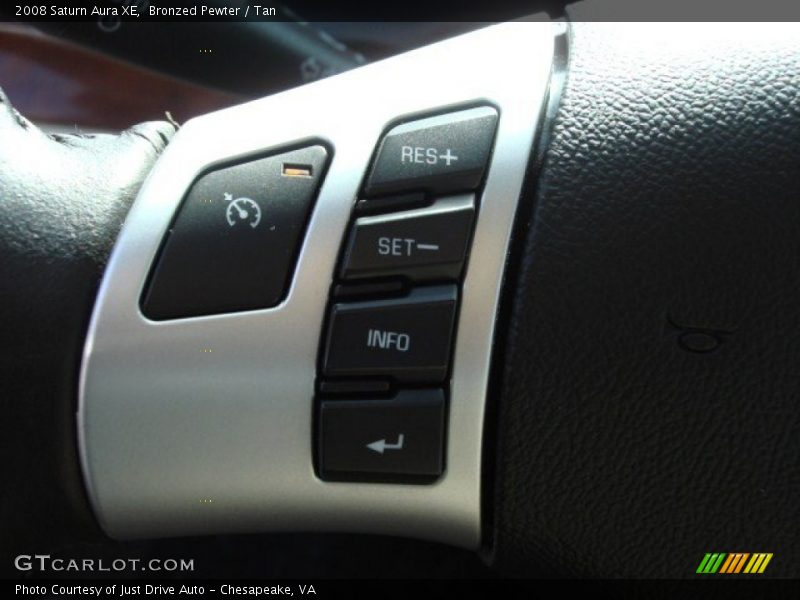 Bronzed Pewter / Tan 2008 Saturn Aura XE