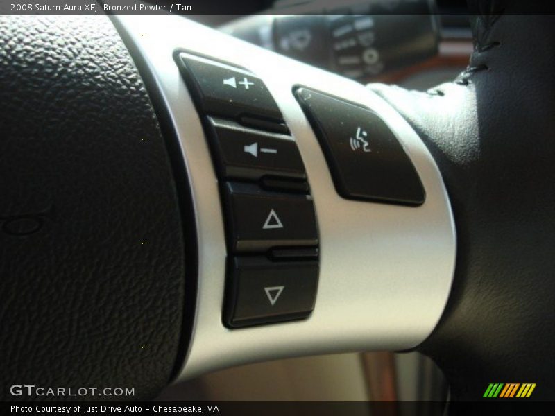 Bronzed Pewter / Tan 2008 Saturn Aura XE