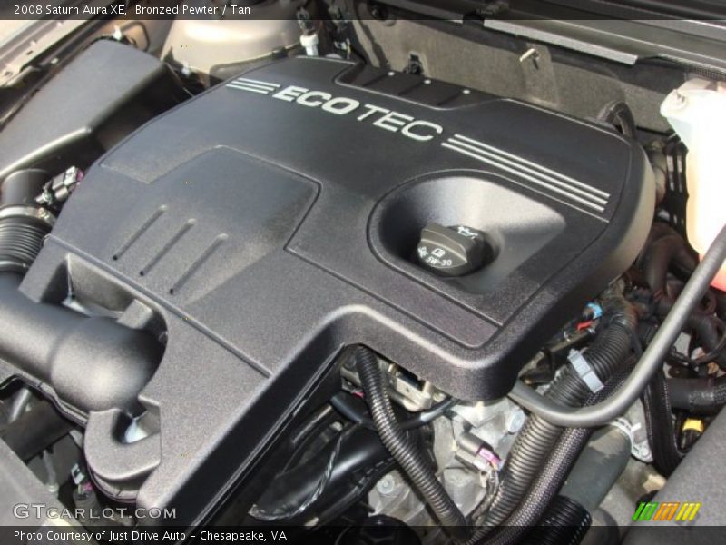 Bronzed Pewter / Tan 2008 Saturn Aura XE