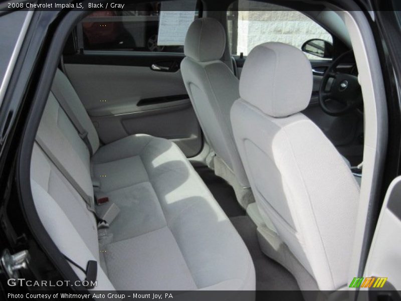 Black / Gray 2008 Chevrolet Impala LS