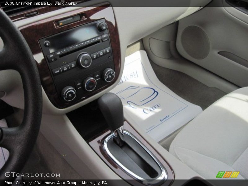 Black / Gray 2008 Chevrolet Impala LS