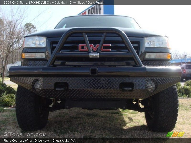 Onyx Black / Dark Pewter 2004 GMC Sierra 2500HD SLE Crew Cab 4x4