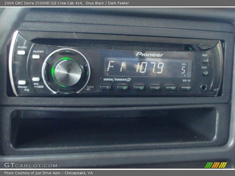 Onyx Black / Dark Pewter 2004 GMC Sierra 2500HD SLE Crew Cab 4x4