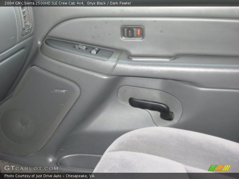 Onyx Black / Dark Pewter 2004 GMC Sierra 2500HD SLE Crew Cab 4x4