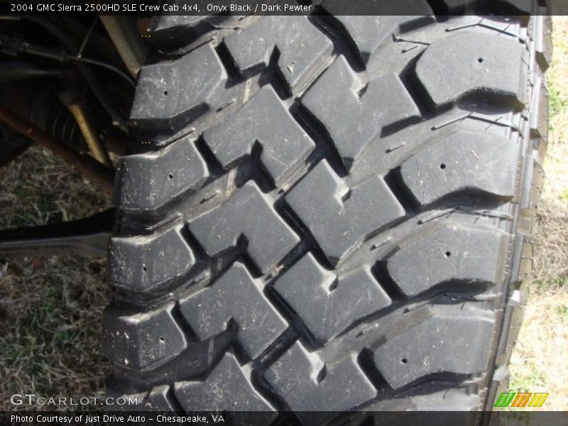 Onyx Black / Dark Pewter 2004 GMC Sierra 2500HD SLE Crew Cab 4x4