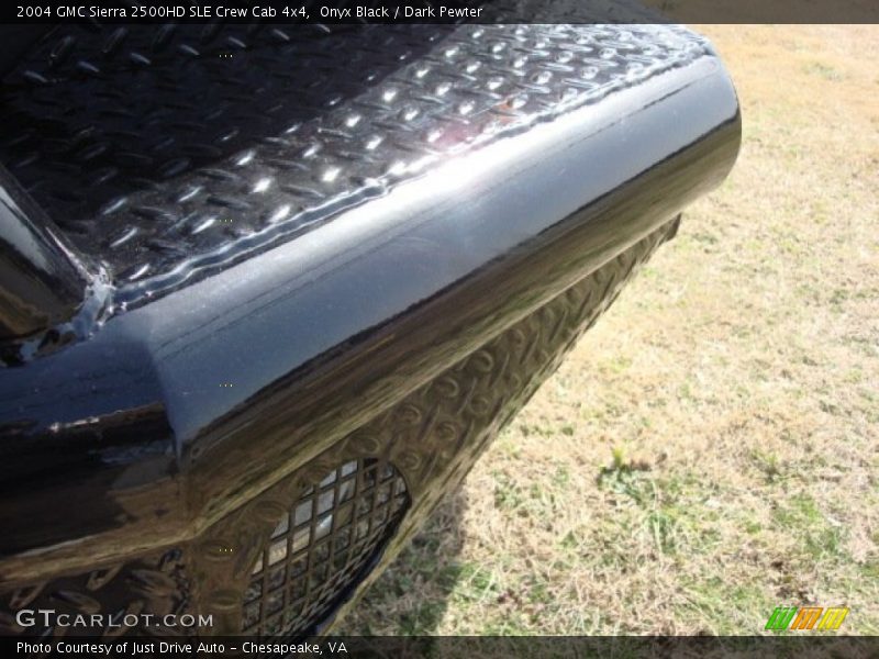 Onyx Black / Dark Pewter 2004 GMC Sierra 2500HD SLE Crew Cab 4x4